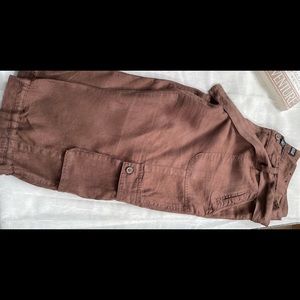 a.n.a., linen capris, 14P.